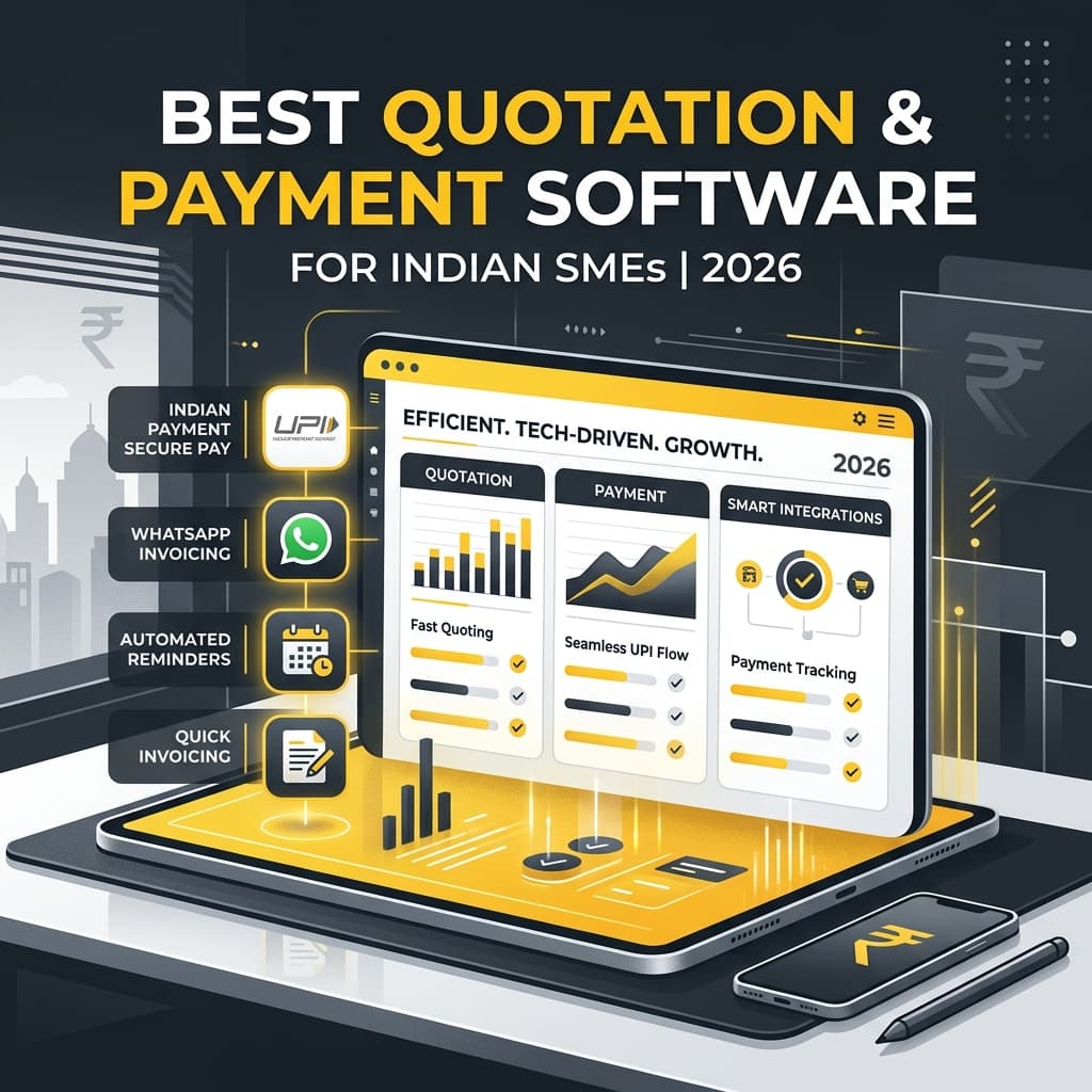 Best Quotation & Payment Collection Software for Indian SMEs (2026)